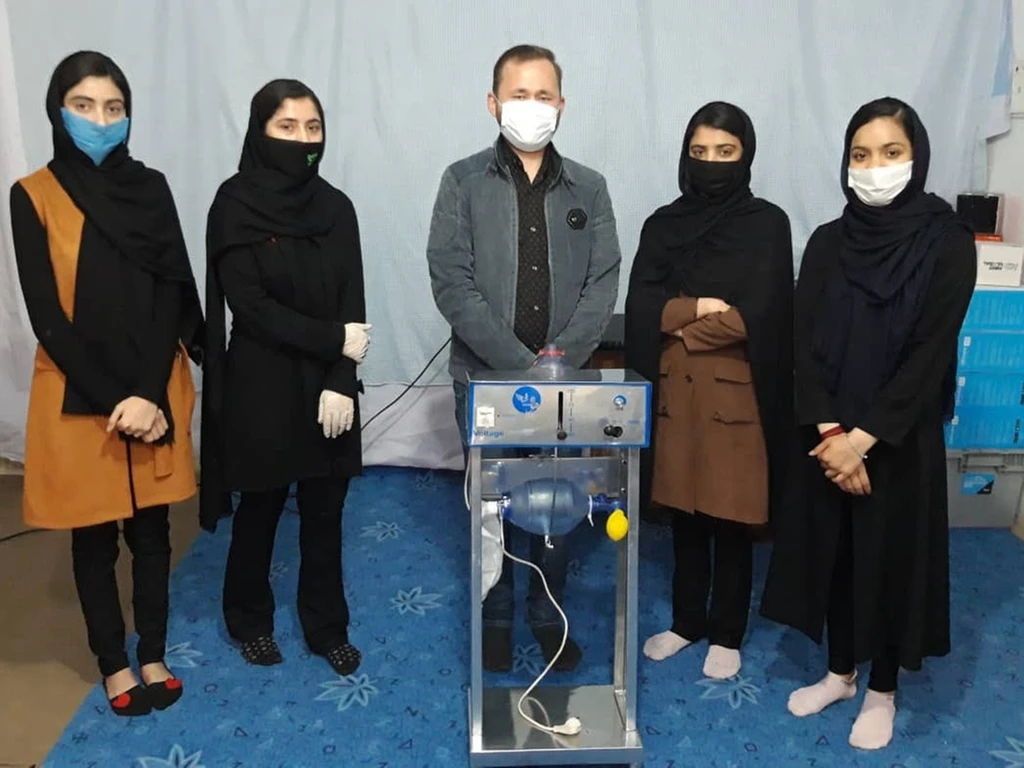 Muslim Girls From Afghanistan Develop Cheap Ventilator From Toyota Parts To Fight COVID-19.